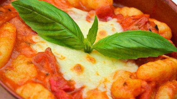 Gnocchi alla sorrentina al forno