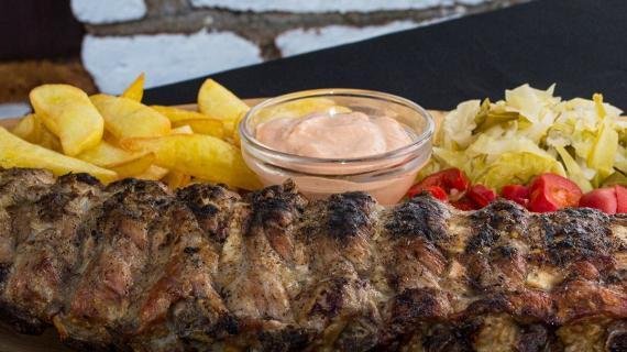 Coaste de porc la grătar