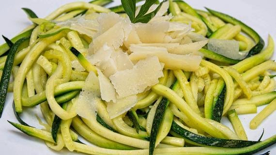 Spaghetti de zuchinni